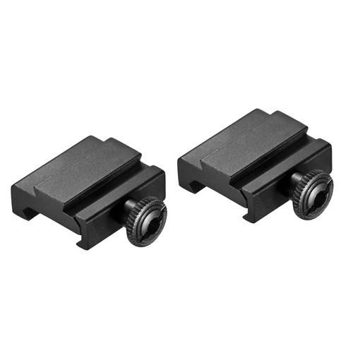 Barska Optics Set of Weaver to Dovetail Rails, Short