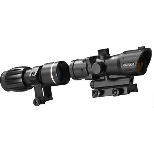 Barska Optics Electro Sight 1x30mm, Illuminated, M16 with 3X Magnifier