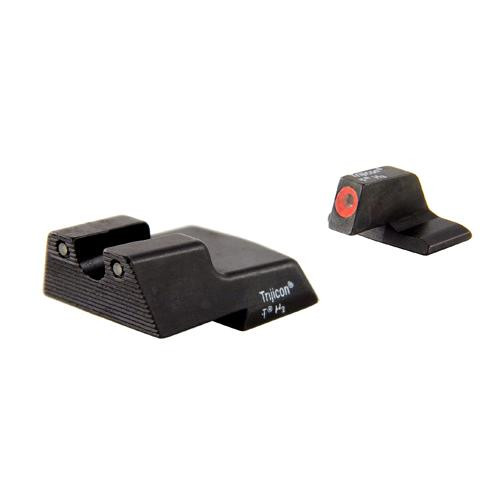 Trijicon H&K HD Night Sight Set .45C/.45C Tactical/P30/P30L/P30SK/VP9, Orange Front Outline Lamp