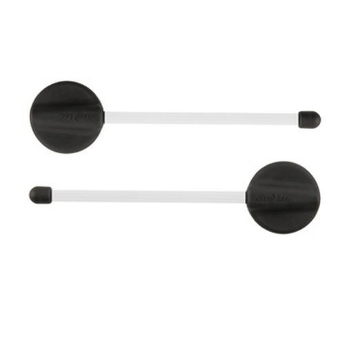 Nite Ize Gear Tie Hanging Twist Tie 2" Black/White