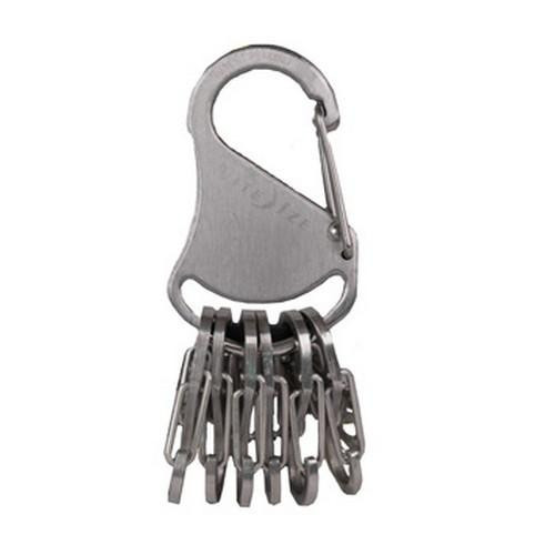Nite Ize Key Rack Steel/Stainless Steel S-Biners