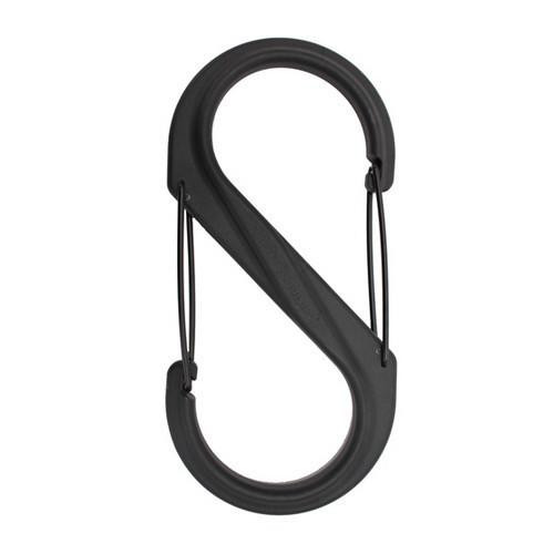 Nite Ize S-Biner Plastic #10 Black/Black Gates