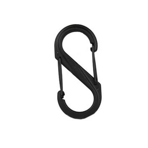 Nite Ize S-Biner Plastic Size #4 Black/Black Gates