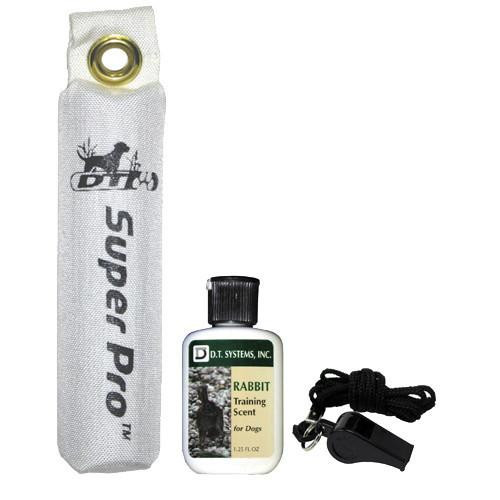 DT Systems Small Nylon White Dummy w/Scent Rabbit