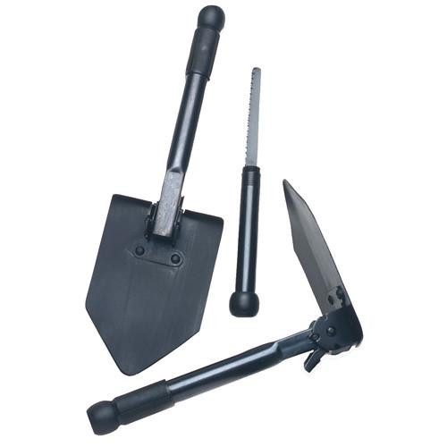 Tex Sport Shovel, Folding Survival w/Saw