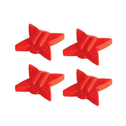 Truglo Tru-Block Silencers Red 4 Pack