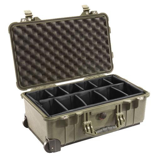 Pelican 1514 Hard Case Wl/Dd, OD Green