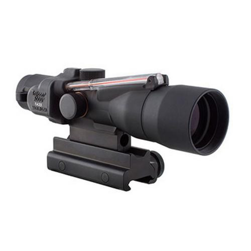 Trijicon ACOG 3x30mm Compact Dual Illuminated Scope Red Crosshair .300 Blackout 115/220gr Ball Reticle, Colt Knob Thumbscrew Mount