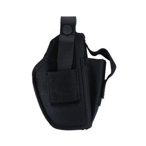 Allen Cases Ambidextrous Hip Holster w/Mag Pouch, Large, Black