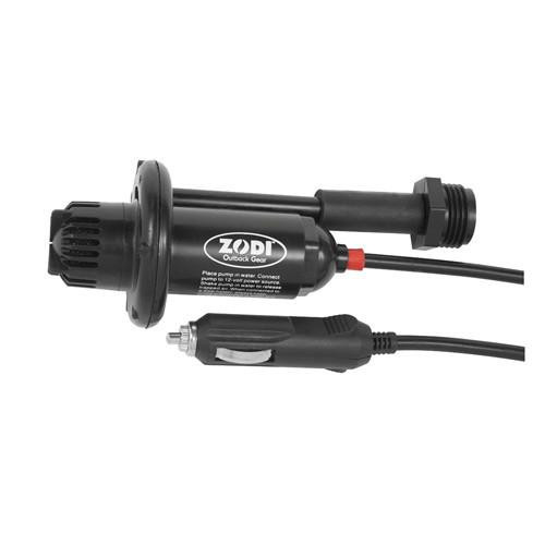Zodi Outback Gear 12V Pump w/12V Plug and Wash Down Hose