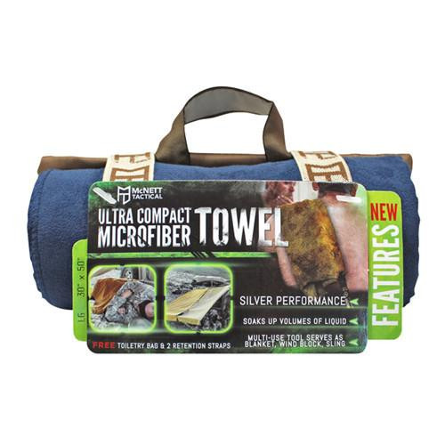 McNett OutGo Microfiber Towel, Large Navy