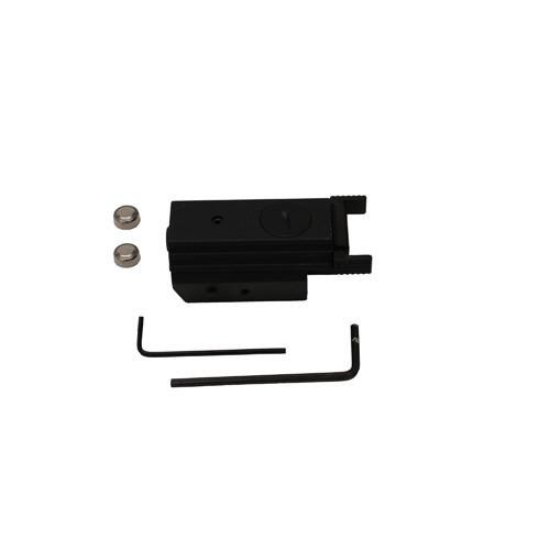 NcStar Tactical Pistol Red Laser, Accessory Rail/Aluminum