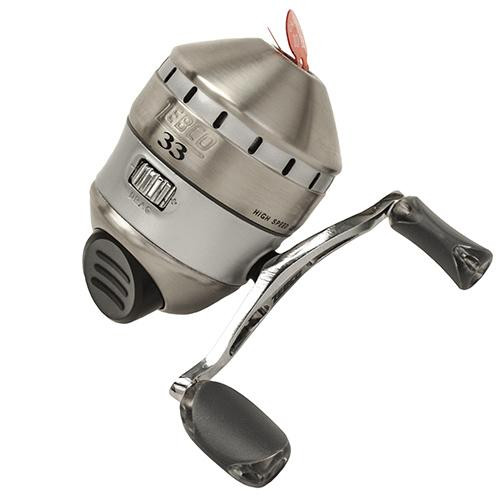 Zebco / Quantum 33 Spincast Reel Platinum, 4.1:1 Gear Ratio, 4+1 Bearings, Ambidextrous