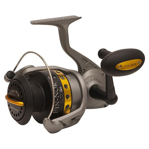 Zebco / Quantum Lethal Spinning Reel Size 80, 4.9:1 Fear Ratio, 40" Retrieve Rate, 40 lb Mag Drag, Ambidextrous