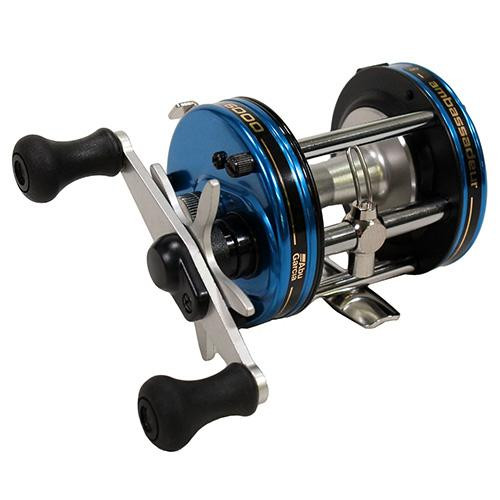 Abu Garcia Ambassadeur 5.3:1 Gear Ratio, 1BB, 200m Line Capacity, Electric Blue