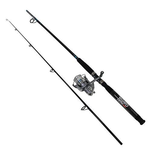 Abu Garcia Cardinal Bruiser Spinning Combo 50, 4.2:1 Gear Ratio, 4 Bearings, 8 2pc Rod, Medium/Heavy, Ambidextrous