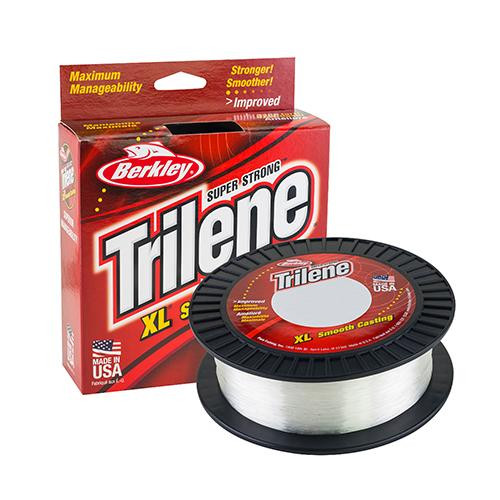 Berkley Trilene XL Monofilament Service Spool 1000 Yards, 0.011"Diameter, 10lb Tested, Clear