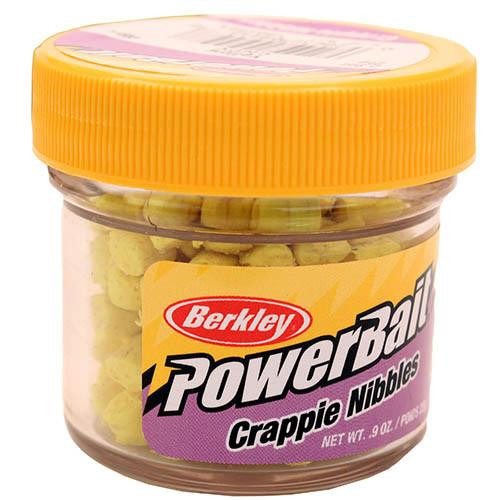 Berkley PowerBait Crappie Nibbles Yellow