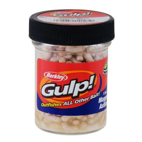 Berkley Gulp! Extruded Maggot Natural White