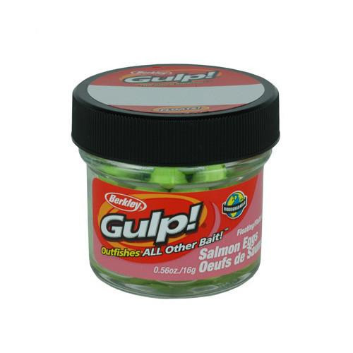 Berkley Jar of Floating Salmon Eggs Chartreuse