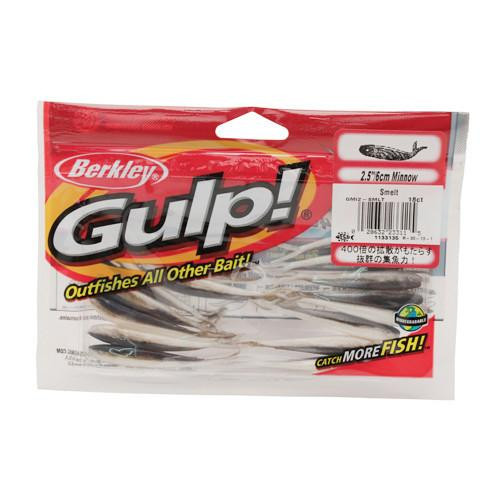 Berkley Gulp! Minnow, 2 1/2" Smelt