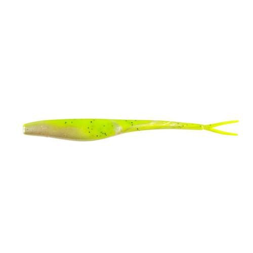 Berkley Gulp! Alive! Jerk Shad, 5" Chartreuse Pepper Neon