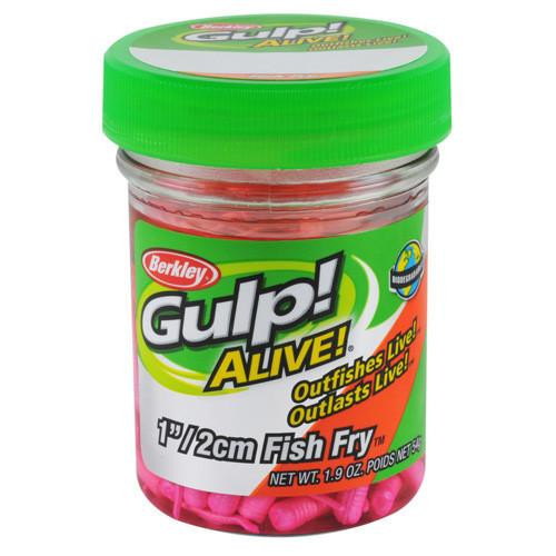 Berkley Gulp! Alive! Fish Fry, 1" Pink