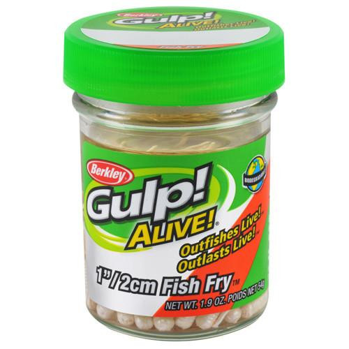 Berkley Gulp! Alive! Fish Fry, 1" Luma Glow