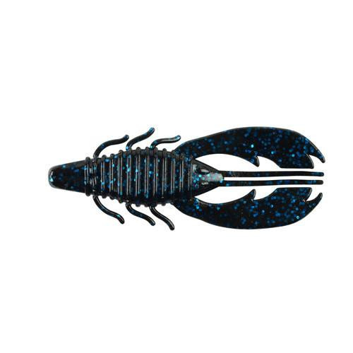 Berkley Havoc Craw Fatty, 4" Black Blue Fleck