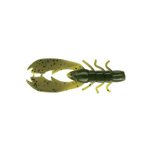 Berkley PowerBait Chigger Craw, 3" Black Blue Fleck