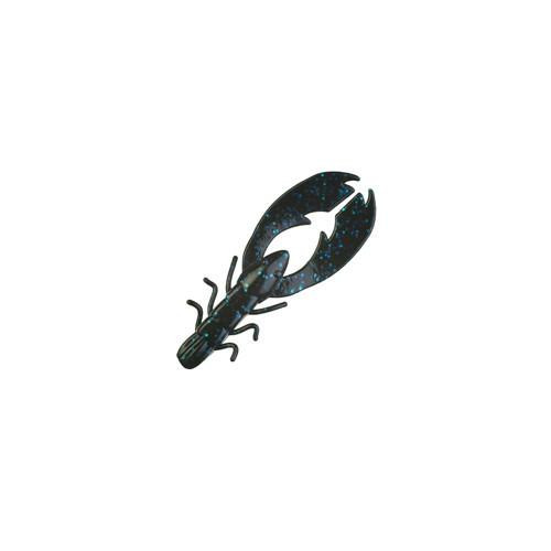 Berkley Powerbait Chigger Craw, 4" Black Blue Fleck