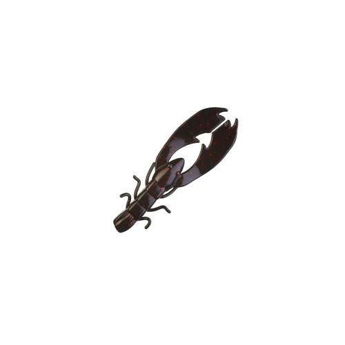 Berkley Powerbait Chigger Craw, 4" Black Red Fleck