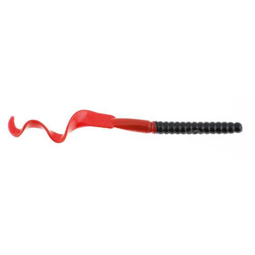 Berkley PowerBait Power Worm, 7" Midnight Fire
