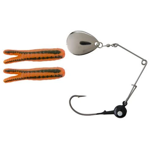 Johnson Johnson Beetle Spin Value Pack 1/4 oz, Black/Chartreuse/Orange