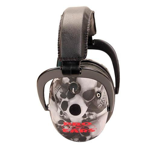 Pro Ears Predator Gold Noise Reduction Rating 26dB, Skulls
