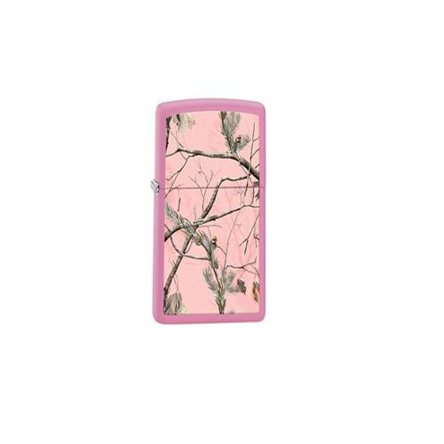 Zippo Outdoors Windproof Lighter Pink Realtree APG