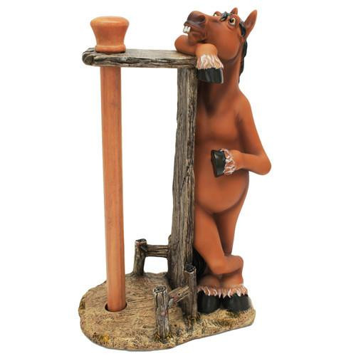 Rivers Edge Products Paper Towel Holder Horse