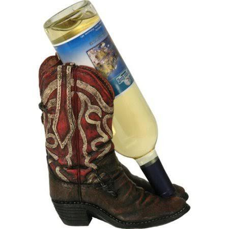 Rivers Edge Products Wine Bottle Holder Cowboy Boot
