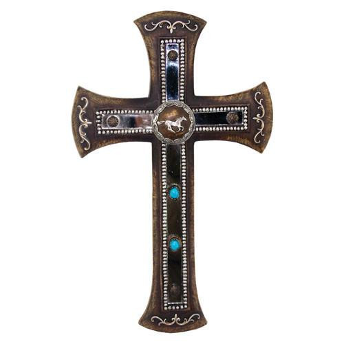 Rivers Edge Products Cross Mirrored Western w/Horse