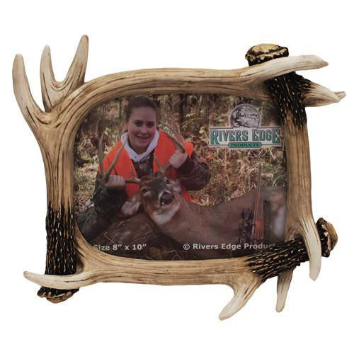 Rivers Edge Products Picture Frame 8"x 10" Antler