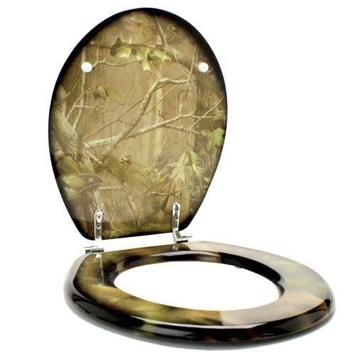 Rivers Edge Products Realtree APG Camo Toilet Seat