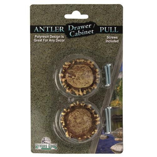 Rivers Edge Products Drawer Handle/Knobs 2 Pack, Antler