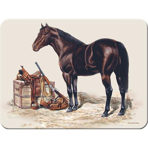 Rivers Edge Products Cutting Board Horse w/Saddle