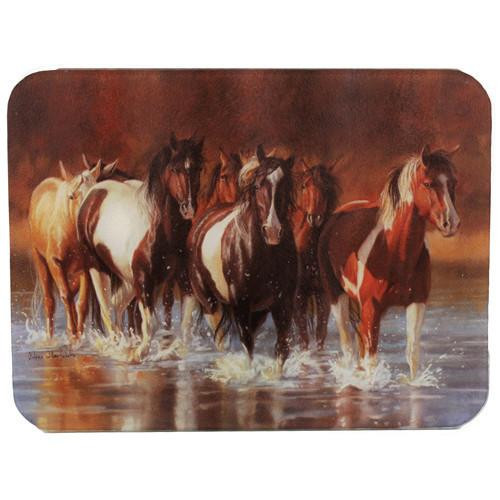 Rivers Edge Products Cutting Board Horse, Rush Hour