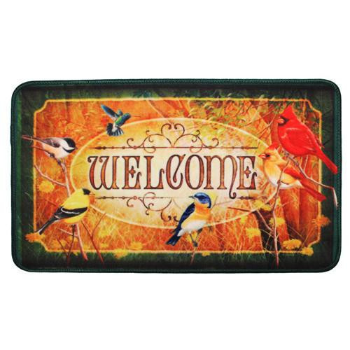 Rivers Edge Products Door Mat, 30"x18" Birds