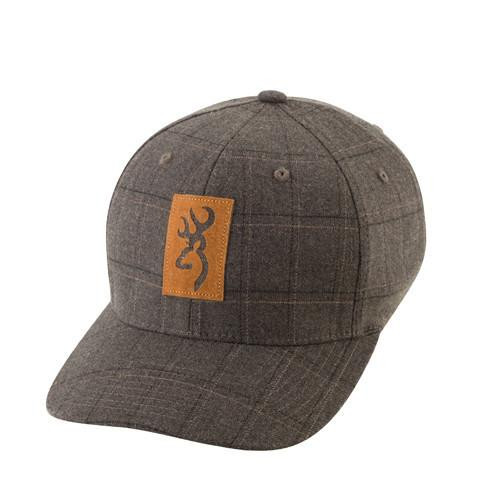 Browning Douglas Olive Plaid Cap Small/Medium