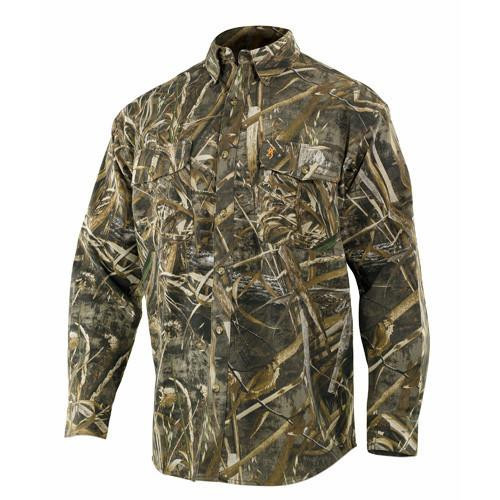 Browning Wasatch Long Sleeve Shirt, Realtree Max 5 Camo Small