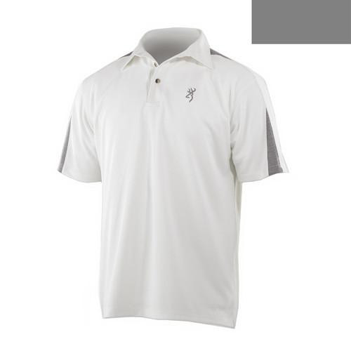 Browning Highline Polo Shirt, Gray X-Large