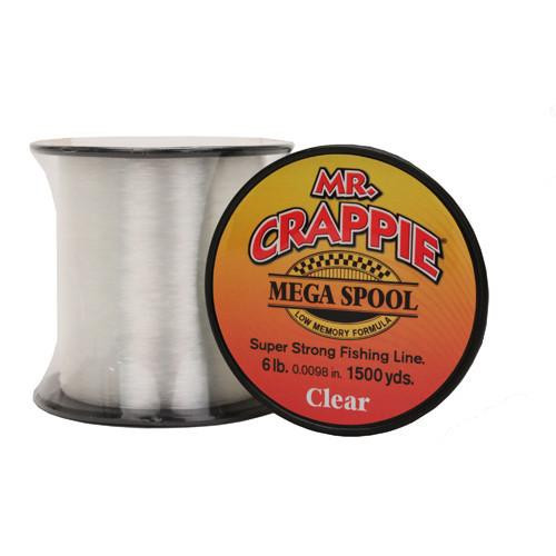 Mr. Crappie Mega Spools - HiVis 6 lb