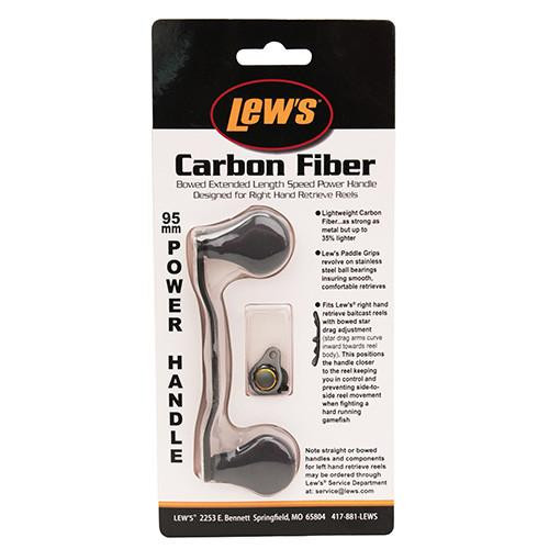 Lews Fishing Bowed 95mm Carbon Fiber Replacmnt Handles